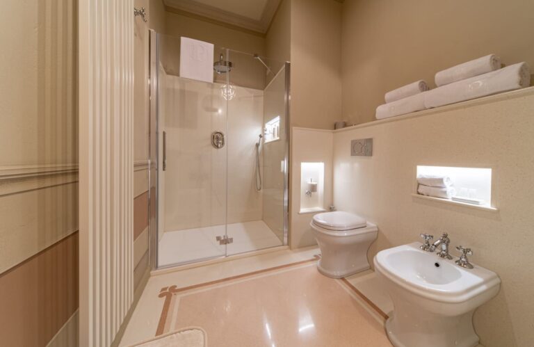 Bagno della camera deluxe