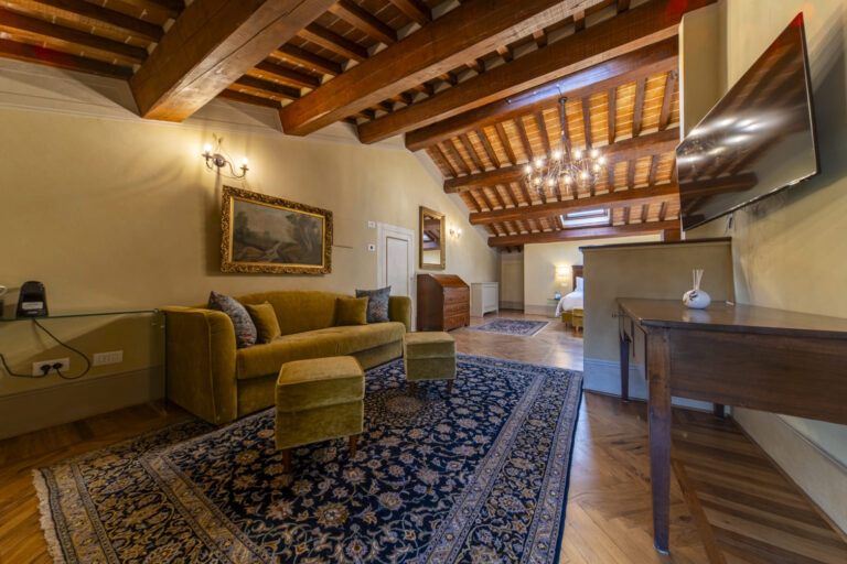 La Junior Suite della Residenza Luca Pacioli a Sansepolcro
