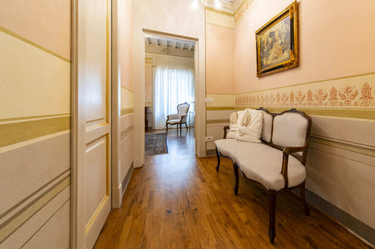 La suite della Residenza Luca Pacioli a Sansepolcro